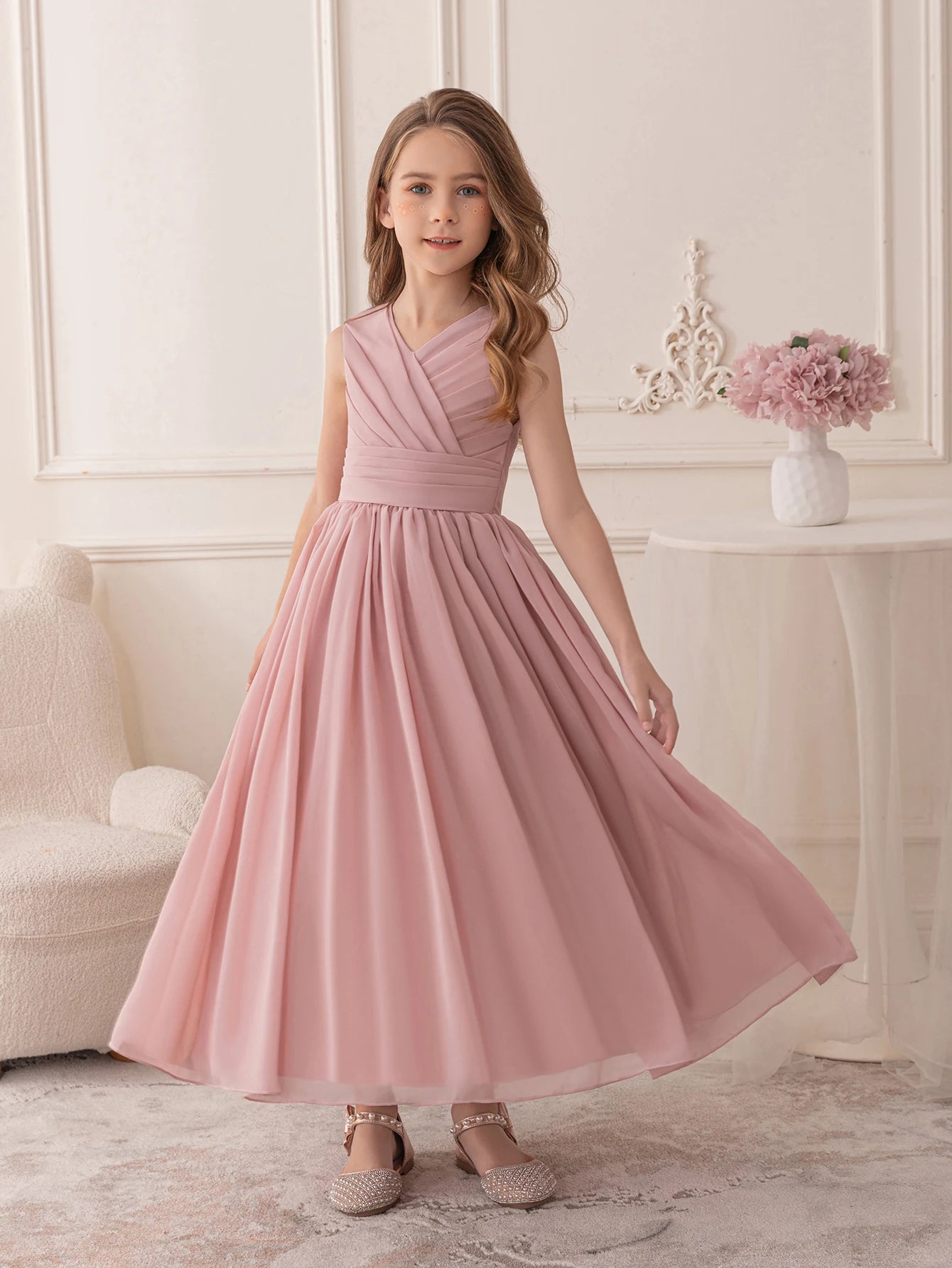 Çocuk abiye elbise 74224