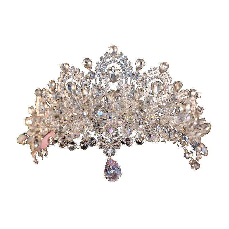 Kristal Zirkon Gelin Tacı 47895