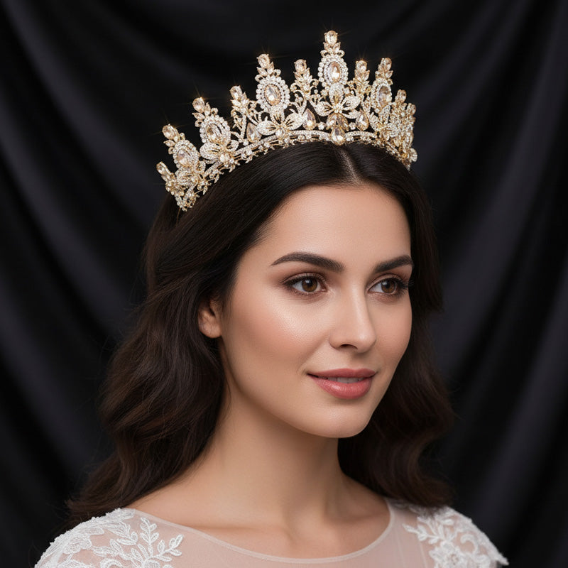 Zarif Kristal Gelin Tacı 88756