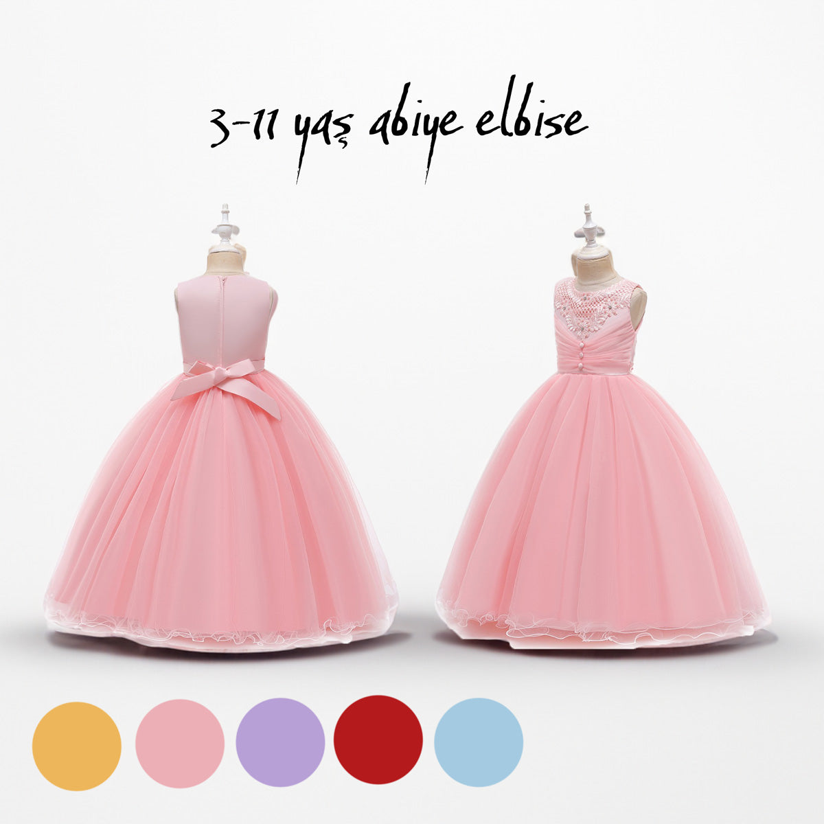 Çocuk Abiye Elbise 93366452