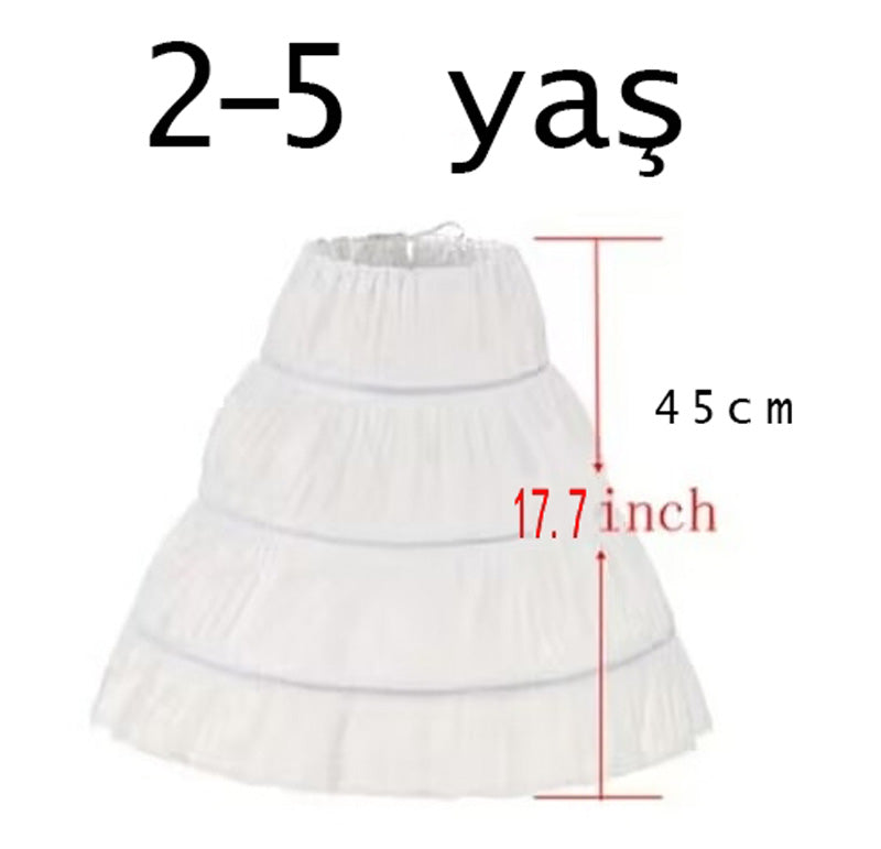 Kız çocuk Jupon Tarlatan 4642