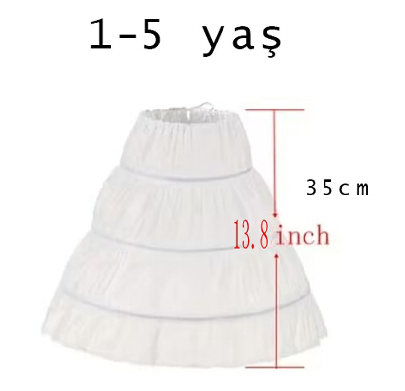 Kız çocuk Jupon Tarlatan 4642