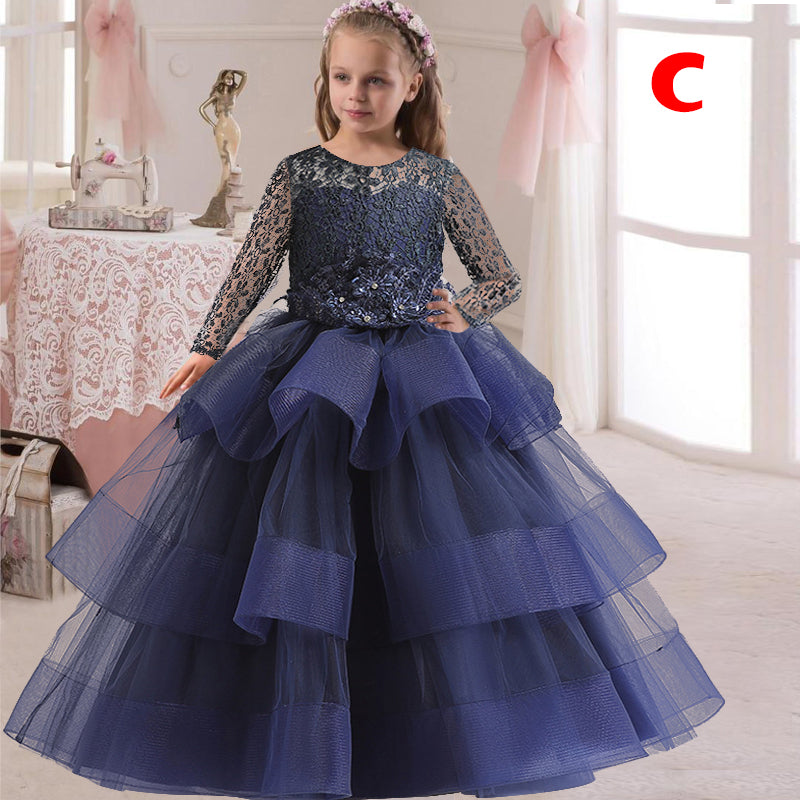 Çocuk abiye elbise 03441
