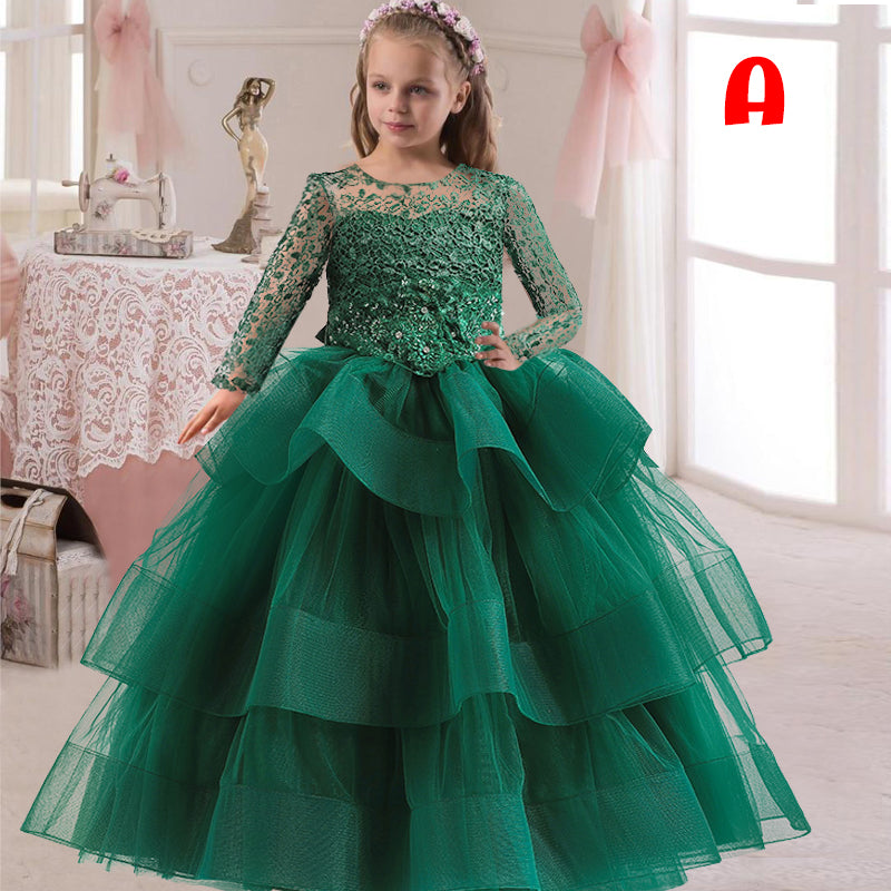 Çocuk abiye elbise 03441
