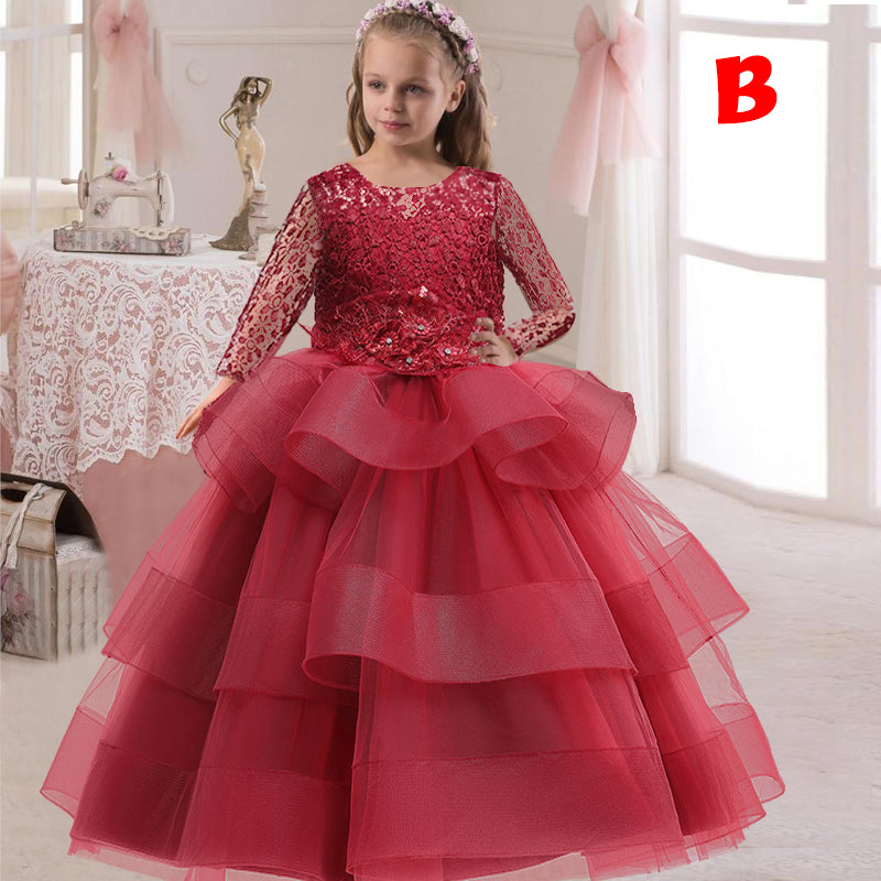 Çocuk abiye elbise 03441