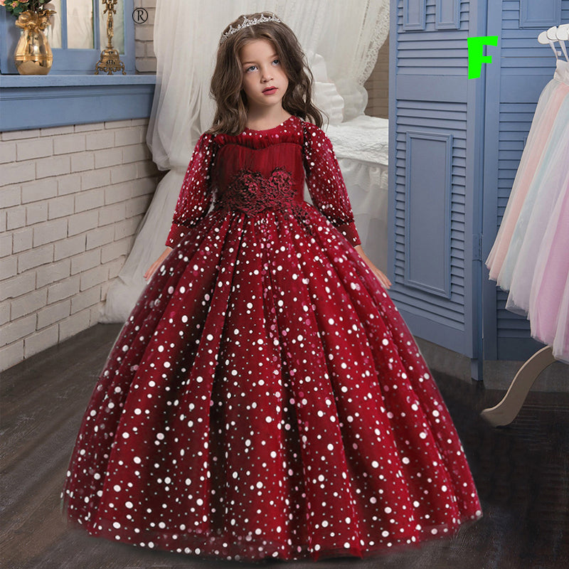 Çocuk abiye elbise 03441