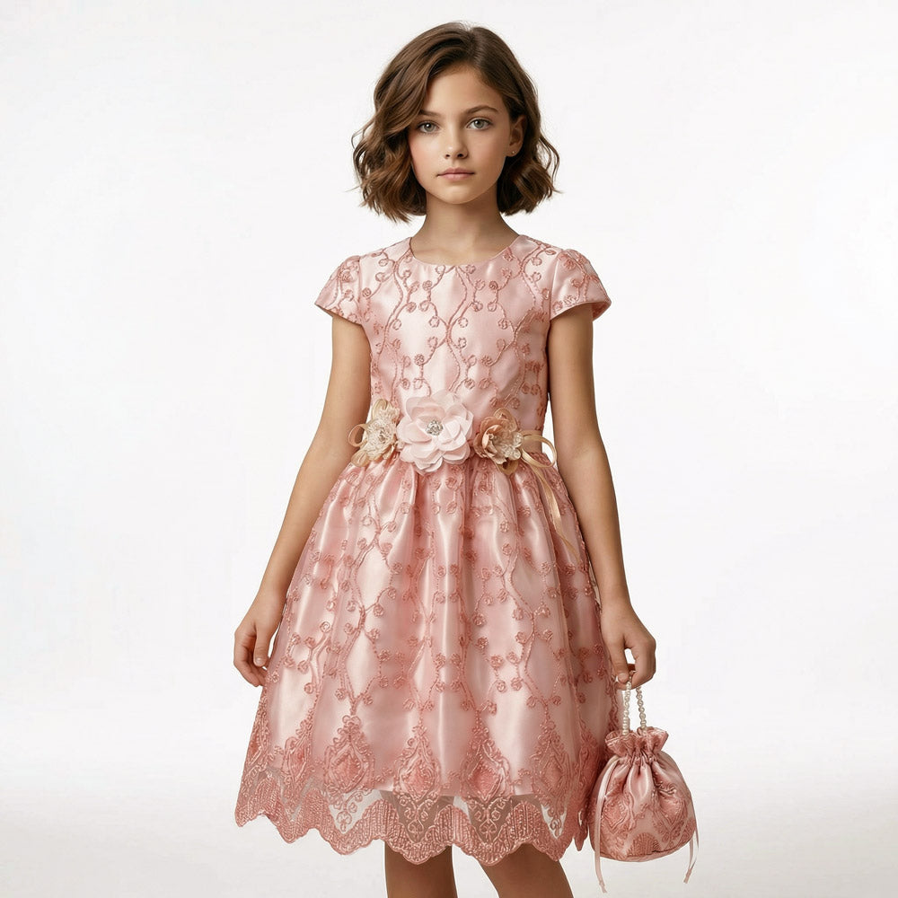 Çocuk abiye elbise 09669