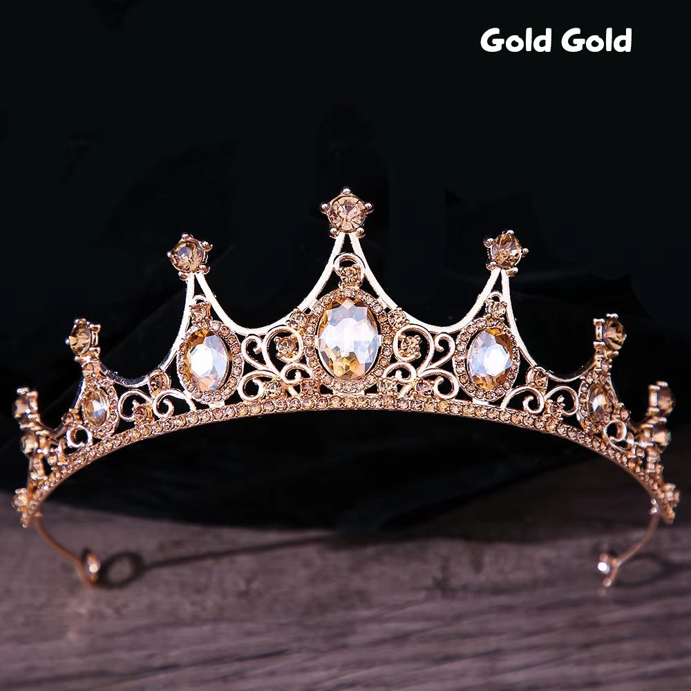 Kristal Gelin Tacı - Işıltılı Gelin Tacı 26636