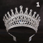 Göz Kamaştıran Damla Kristal Gelin Tac Miss Universe 46087