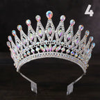 Göz Kamaştıran Damla Kristal Gelin Tac Miss Universe 46087