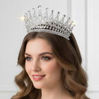 Göz Kamaştıran Damla Kristal Gelin Tac Miss Universe 46087