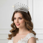 Göz Kamaştıran Damla Kristal Gelin Tac Miss Universe 46087
