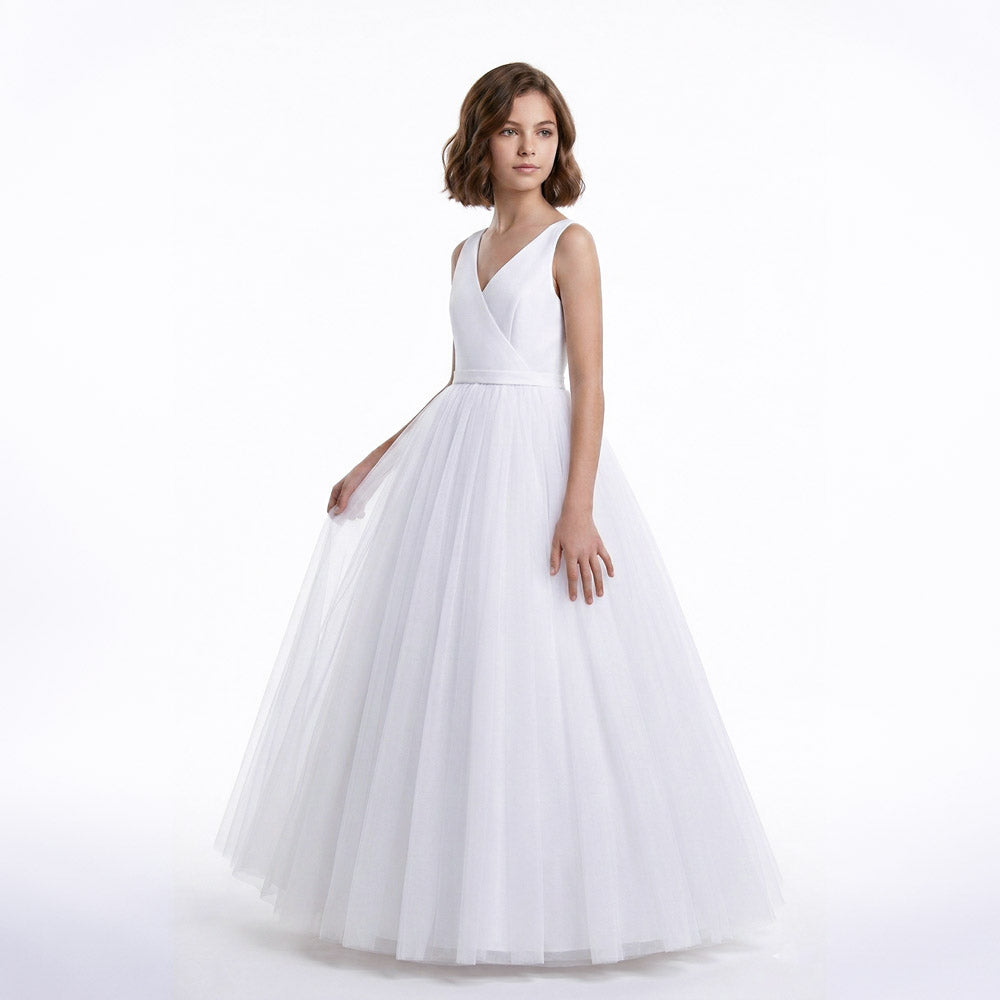 Kız Çocuk Tüllü Prenses Abiye Elbise 96212