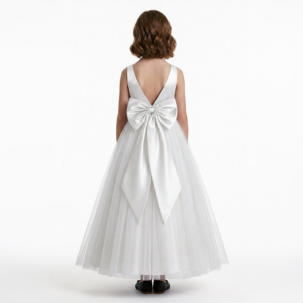 Kız Çocuk Tüllü Prenses Abiye Elbise 96212