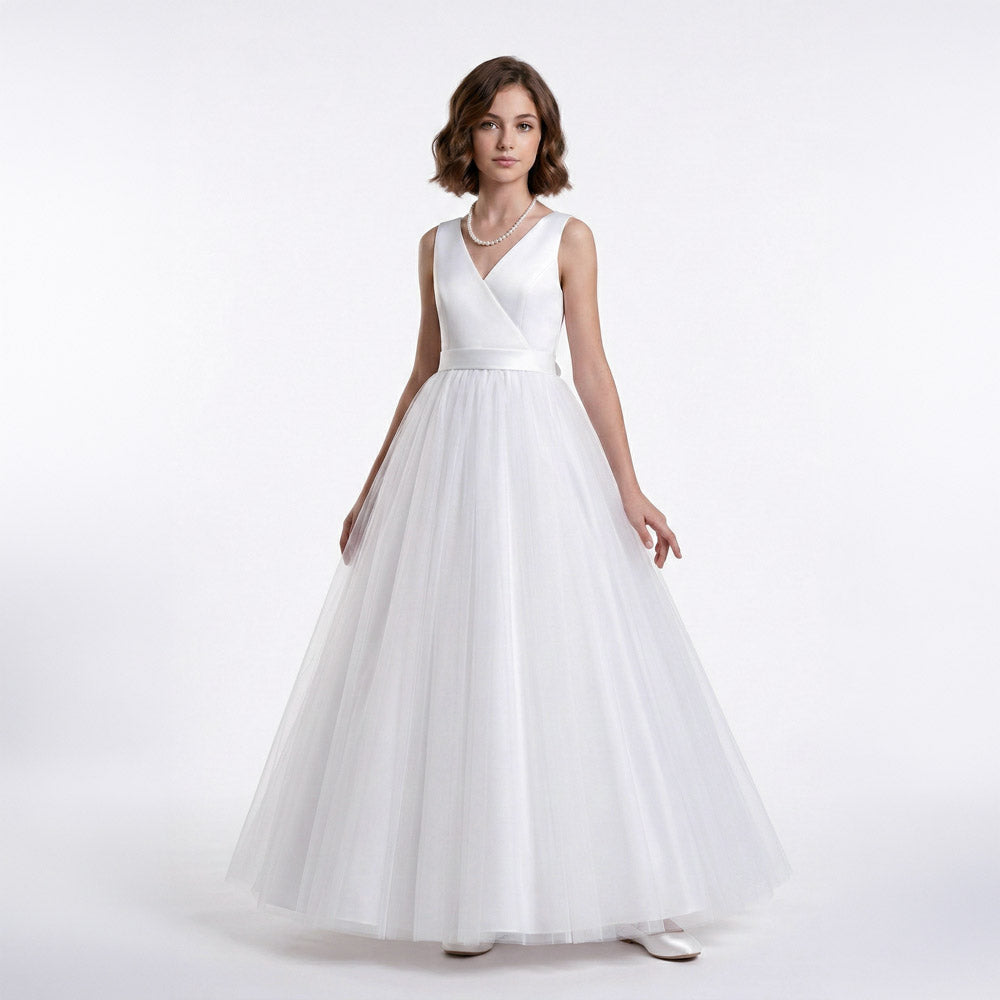 Kız Çocuk Tüllü Prenses Abiye Elbise 96212