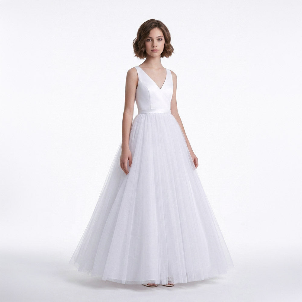 Kız Çocuk Tüllü Prenses Abiye Elbise 96212