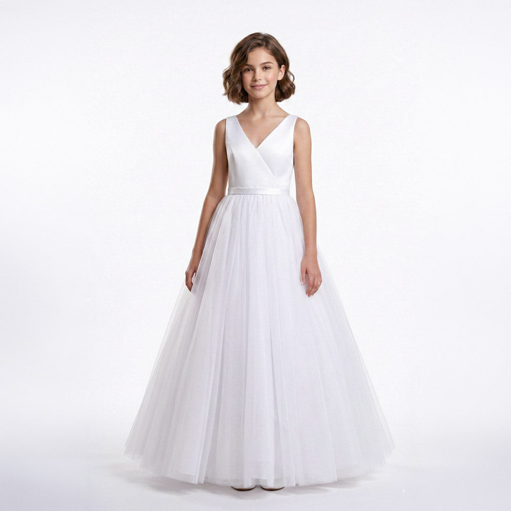 Kız Çocuk Tüllü Prenses Abiye Elbise 96212