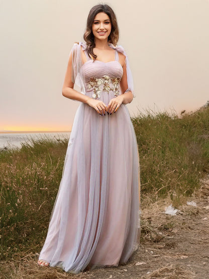 Long Evening Dress Sequined Wedding Dress 78918