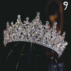 Kristal Zirkon Gelin Tacı 47895
