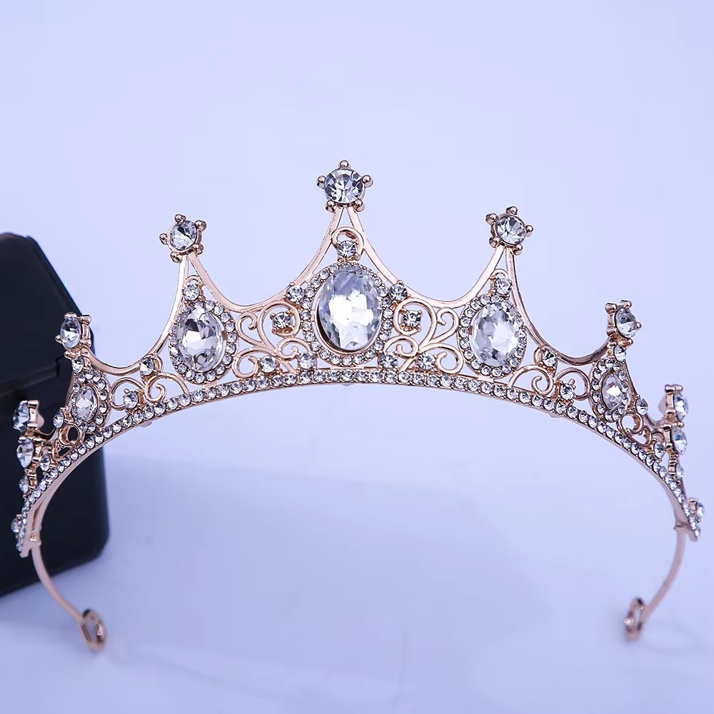 Kristal Gelin Tacı - Işıltılı Gelin Tacı 26636