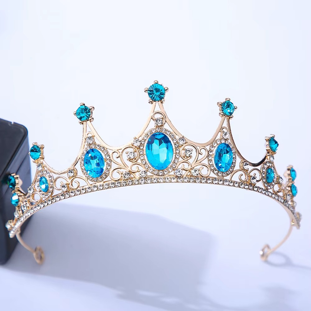 Kristal Gelin Tacı - Işıltılı Gelin Tacı 26636