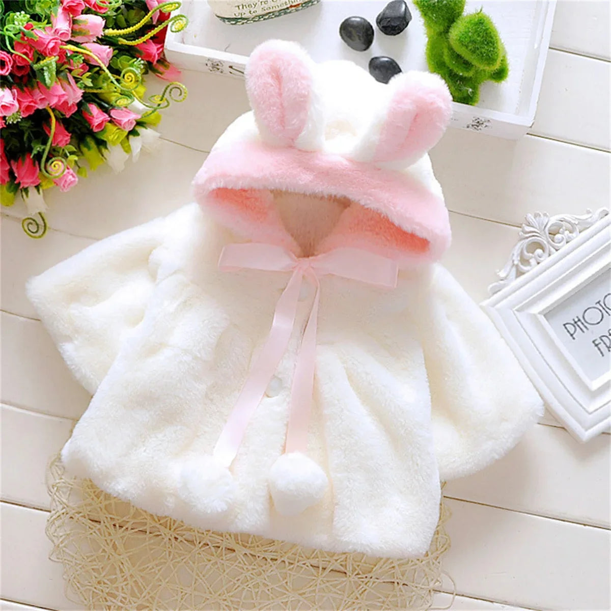 Çocuk Bebek Kapüşonlu Mont 94299