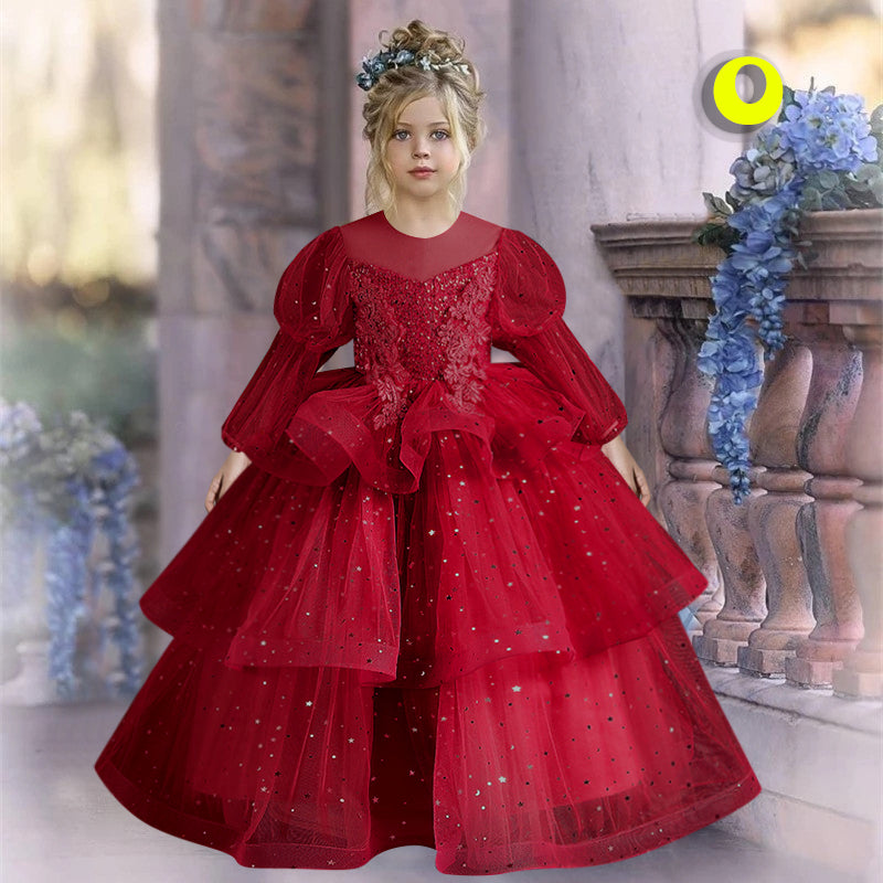 Çocuk abiye elbise 03441