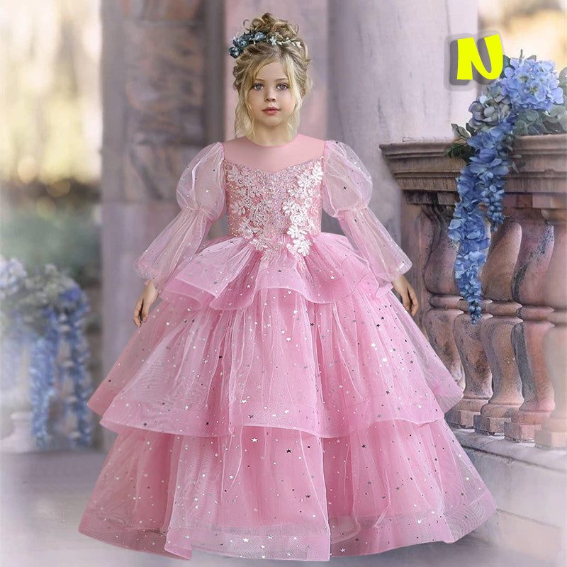 Çocuk abiye elbise 03441