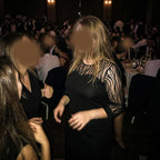 Kadın Siyah Büyük Beden Zebra Desenli Flok Tül Abiye Elbise 37327