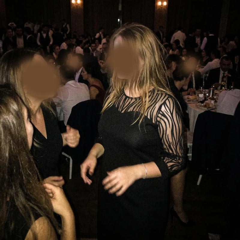 Kadın Siyah Büyük Beden Zebra Desenli Flok Tül Abiye Elbise 37327