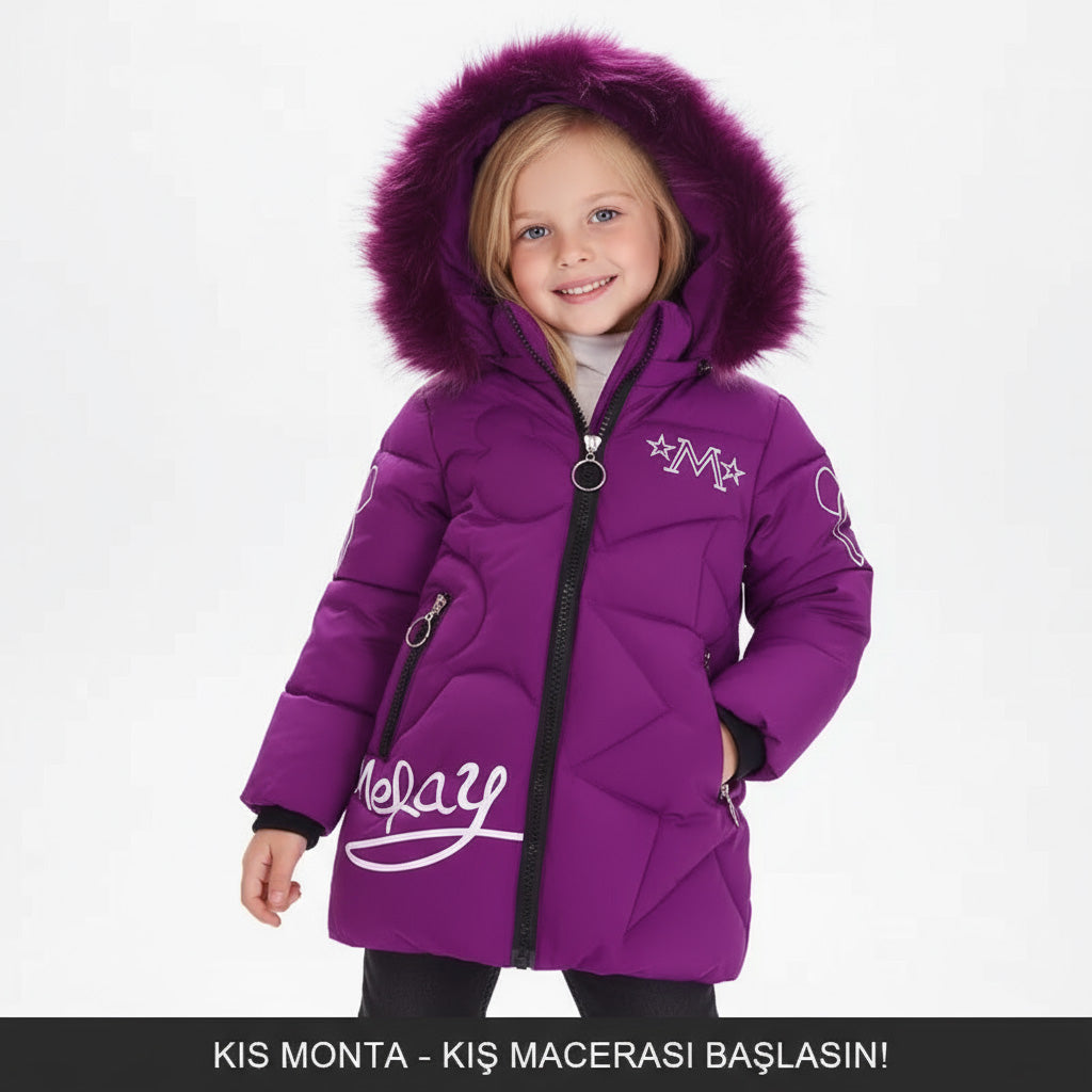 Kız Çocuk Mont 04697