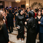 Siyah Balık Büzgülü Saten Tesettür Abiye Elbise 87266